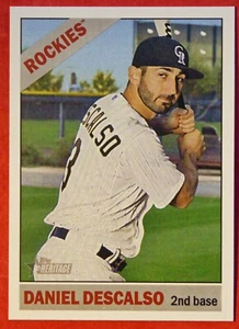 2015 Topps Heritage Daniel Descalso #532 (Rockies) NM+ - Picture 1 of 1