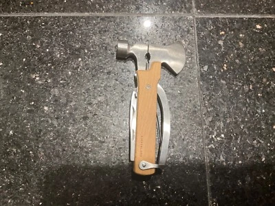 Rare Kikkerland Multitool Hammer Camping Gear Accessories Survival Kits Wood - Image 1 of 4