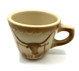 Seltene Syrakus China Restaurant Ware Tasse Becher Airbrush Lenkkopf 8 Unzen - Bild 1 von 7