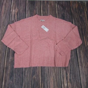 American Eagle NEW NWT Womens Small Pink Crewneck Sweatshirt - Picture 1 of 6