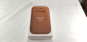 ECHT ORIGINAL Apple Leder Hülle iPhone 12 Pro Max MHYG3ZM/A Cover Braun - Bild 1 von 2