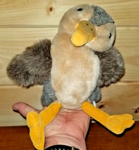 Folkmanis Folktails Furry Folk Duckling Duck Hand Puppet 10" - Picture 1 of 4