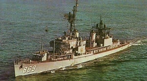USS Arnold J. Isbell (DD-869). "Ein Zerstörer der Getriebeklasse." UNP. - Bild 1 von 3