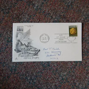 Estate Find FDC - CANADA / DONALD ALEXANDER SMITH 1970 - Picture 1 of 4