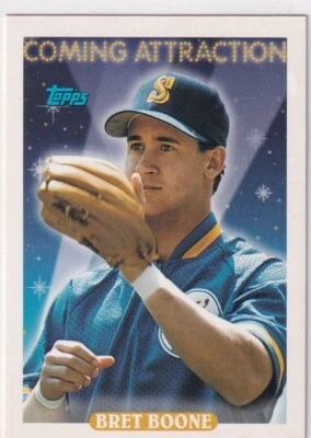 1993 Topps #808 Bret Boone NM - Image 1 of 2