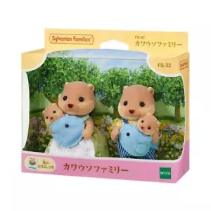 Sylvanian Families Otter Family Doll Set FS-32 Calico Critter Epoch - Bild 1 von 2