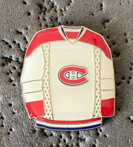 Montreal Canadiens White Jersey NHL Hockey Pin - Bild 1 von 2