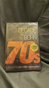 THE DECADE YOU WERE BORN: The 70s: A Decade of Cultural Awakening, DVD, 2012-NEW - Picture 1 of 2