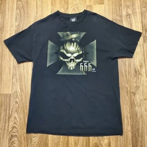 Vintage Triple H Shirt Adult Large Black WWE “King Of Kings” 2002 Wrestling - Picture 1 of 8