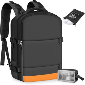 Carry on Backpack,Extra Large Travel Backpack for Men & Women,With USB Charging - Picture 1 of 12