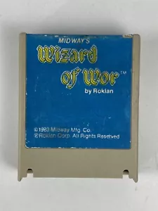 WIZARD OF WOR Atari 400/800/XL/XE Game cartridge - Picture 1 of 4