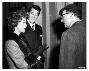 ADA great on set 8x10 still DEAN MARTIN & SUSAN HAYWARD & DANIEL MANN -- g281 - Picture 1 of 1