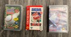 Sega Genesis Sports Game Lot Nfl 95 R.C.  Mvp Baseball Rbi 93 Cib/ Rental Boxes