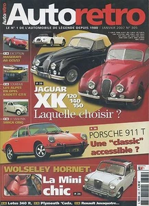 RETRO AUTO Nr. 305 01/2007 JAGUAR XK PORSCHE 911T MASERATI A6GCS/53 SIMCA 5 - Bild 1 von 1