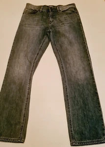 Jeans West Men 32 Straight Leg Denim Jeans Pants Denim Trousers - Picture 1 of 10