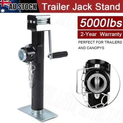 5000lbs/2267KG Trailer Parts Caravan Jack Jockey Wheel Heavy Duty Metal Stand AU - image 1 of 4