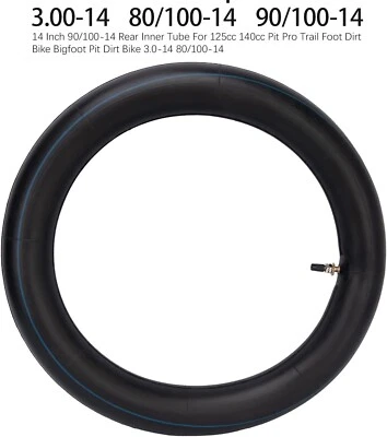 Moto de cross 3,0 x 14 3,00-14 90/100-14 14" tubo interior Honda XR75 XR80 Suzuki IT15 Foto 1 de 4