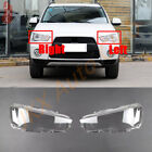 For Mitsubishi Outlander 2010-2012 LH & RH Headlight Lens Cover Shells & Glue