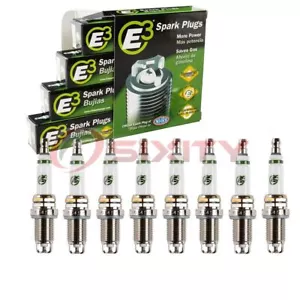 8 pc E3 Spark Plugs for 2000-2007 Dodge Durango 4.7L V8 Ignition Wire wn - Picture 1 of 5