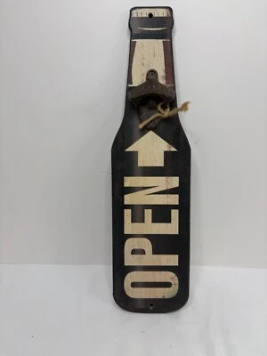 Abridor de botellas de montaje en pared decoración 15 pulgadas Foto 1 de 4