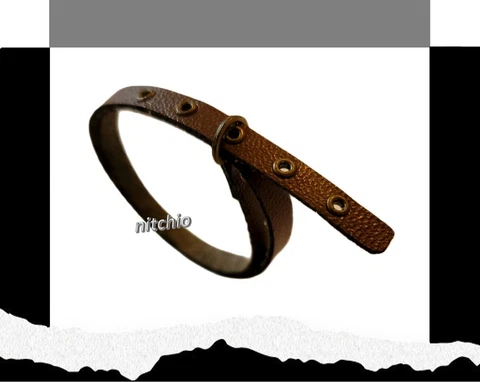 Mezco One:12 Conan Barbarian Booster Kit - FAUX LEATHER BELT 1/12 Scale Fodder Cover