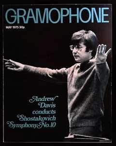Gramophone Magazine May 1975 mbox1630 Andrew Davis - Picture 1 of 1