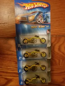 Hot Wheels 2005 Blast Lane #077/185 Yellow Rebel Rides #2/5 set of 4 - Picture 1 of 2