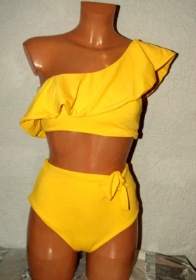 VOLANT - BIKINI * gelb asymmetrisch Urlaub#Sommer#Strand# Gr. 36 - Bild 1 von 4