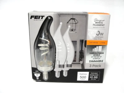 Feit Electric Dimmable Led Bulbs - Image 1 of 4