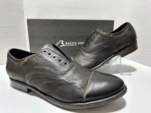 NUEVOS Mocasines Sin Cordones Zapatos Bacco Bucci para Hombre EE. UU. 13 Marrón Bronceado de Cuero BX - Imagen 1 de 9