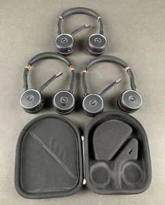 3x Jabra Evolve 75 HSC040W – Stereo Wireless Profi-Bluetooth-Headset - C Ware - Afbeelding 1 van 4