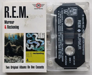 R.E.M. - MURMUR / RECKONING (A&M AMC24109) UK CASSETTE 2x ALBUMS ON ONE CASSETTE - Picture 1 of 3
