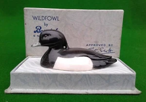 BESWICK “TUFTED DUCK” DUCK APPROVED BY SIR PETER SCOTT - BOXED - 1523 . - Picture 1 of 11