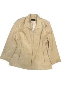 Joella Di Marco Women’s Jacket Size Large Beige - Picture 1 of 10