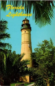 FLORIDA LIGHTHOUSE Florida Keys Reefs Postcard - Picture 1 of 2