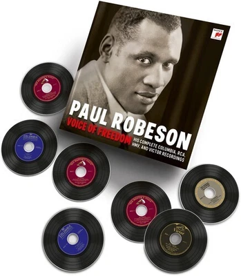 Paul Robeson ‎– Voice Of Freedom  (Sealed 14CD + Book set) One Bent Corner 246 - Image 1 of 3