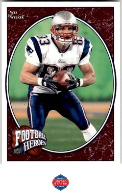 2008 Upper Deck Heroes #94 Wes Welker - Image 1 of 2