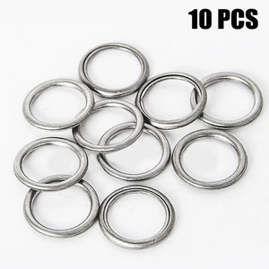 Optimal Engine Performance Metal Washer Fit For BMW N0138157 Pack of 10 - Picture 1 of 9