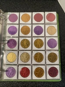 39pc Krewe of Hercules /aluminum Mardi Gras Doubloon 1969-1985 Please Read - Picture 1 of 5