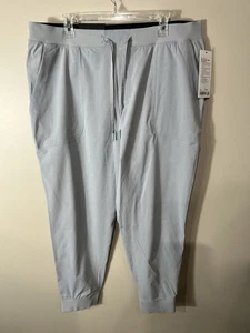 Lululemon Hose Herren XXL grau hellbraun ABC Jogger *Riverstone Warpstreme Stretch NEU - Bild 1 von 15