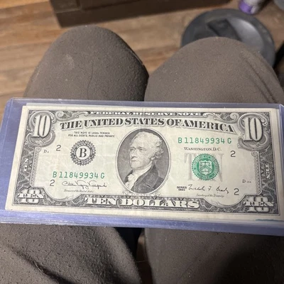 Cool Older 10$ Bill Good Condition - Image 1 of 2
