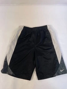 Nike Boys Black/White Shorts Size 7 - Picture 1 of 7