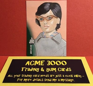 Unstoppable Gerry Anderson Collection JOE90 - MARCIA DYE Sketch Art Card SK1 A - Bild 1 von 2