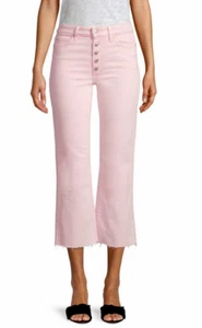Joe's Jeans Wyatt Raw Hem Cropped Jeans Pink Power NWT $198 - Picture 1 of 4