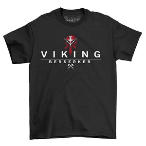 Wikinger Berserker T-Shirt - Entfessle deinen inneren Krieger! Lustiges Wikinger T-Shirt für Herren - Bild 1 von 38