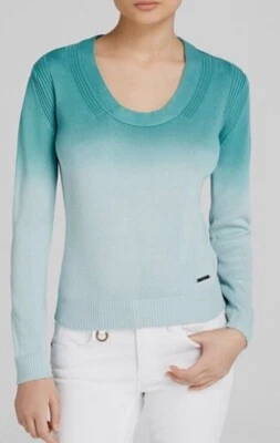 Suéter Burberry Brit Dip Dye seda para mujer talla L Foto 1 de 4