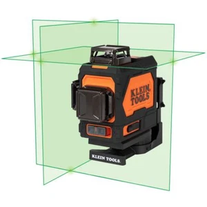 Klein Tools 93PLL Rechargeable Self-Leveling Green Planar Laser Level - Picture 1 of 12