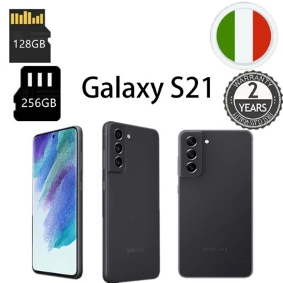 Samsung Galaxy S21 5G SM-G991 - 128GB 256GB - Phantom Gray (Sbloccato) Originale - Immagine 1 di 4