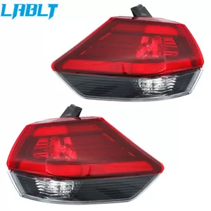 LABLT Left&Right Side Outer Tail Light Rear Lamp Assy For 2017-2019 Nissan Rogue - Foto 1 di 10