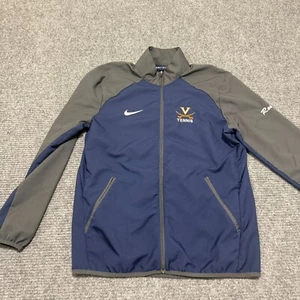 Virginia Cavaliers Jacket Mens Medium Tennis Team Player Issued Nike Dri Fit - Picture 1 of 11
